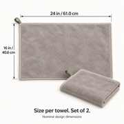 Pawfold Microfiber Pet Towel Set of 2